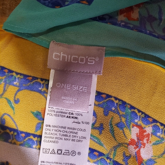 Chico's Swimsuit Cover up OS - Picture 3 of 4